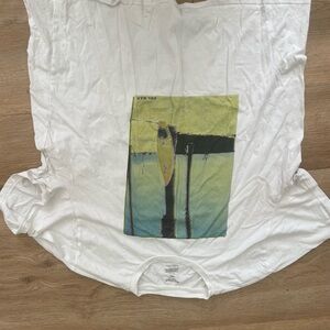 Arizona White Cotton T-Shirt